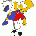 Bart futbolista Bart futbolista
