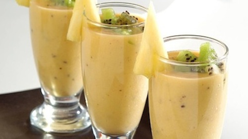 Batido de piña y maracuyá para perder peso