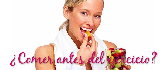Qué comer antes de hacer ejercicio