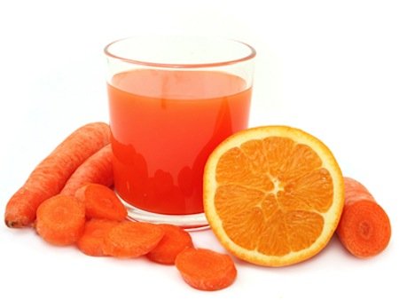 Zumo de Zanahoria y Naranja para Adelgazar